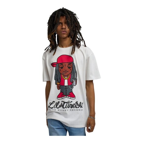 Lil Wayne Tunechi T-Shirt Tee White YMCMB Weezy Rap Men's - Picture 6 of 9